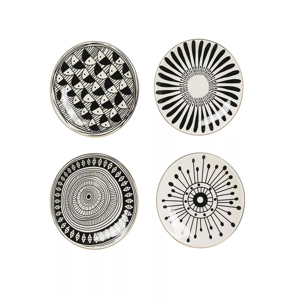 Stoneware Patterned Plate