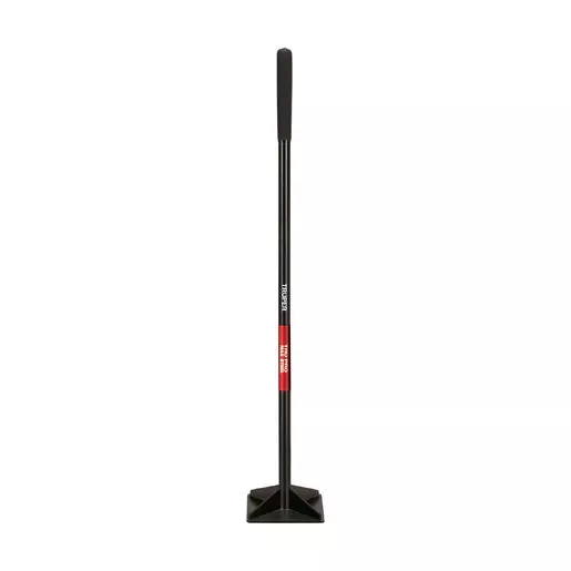 Truper Tamper Steel Handle 8 in. x 8 in.