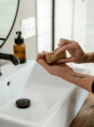 Vegan Wood Nail Brush