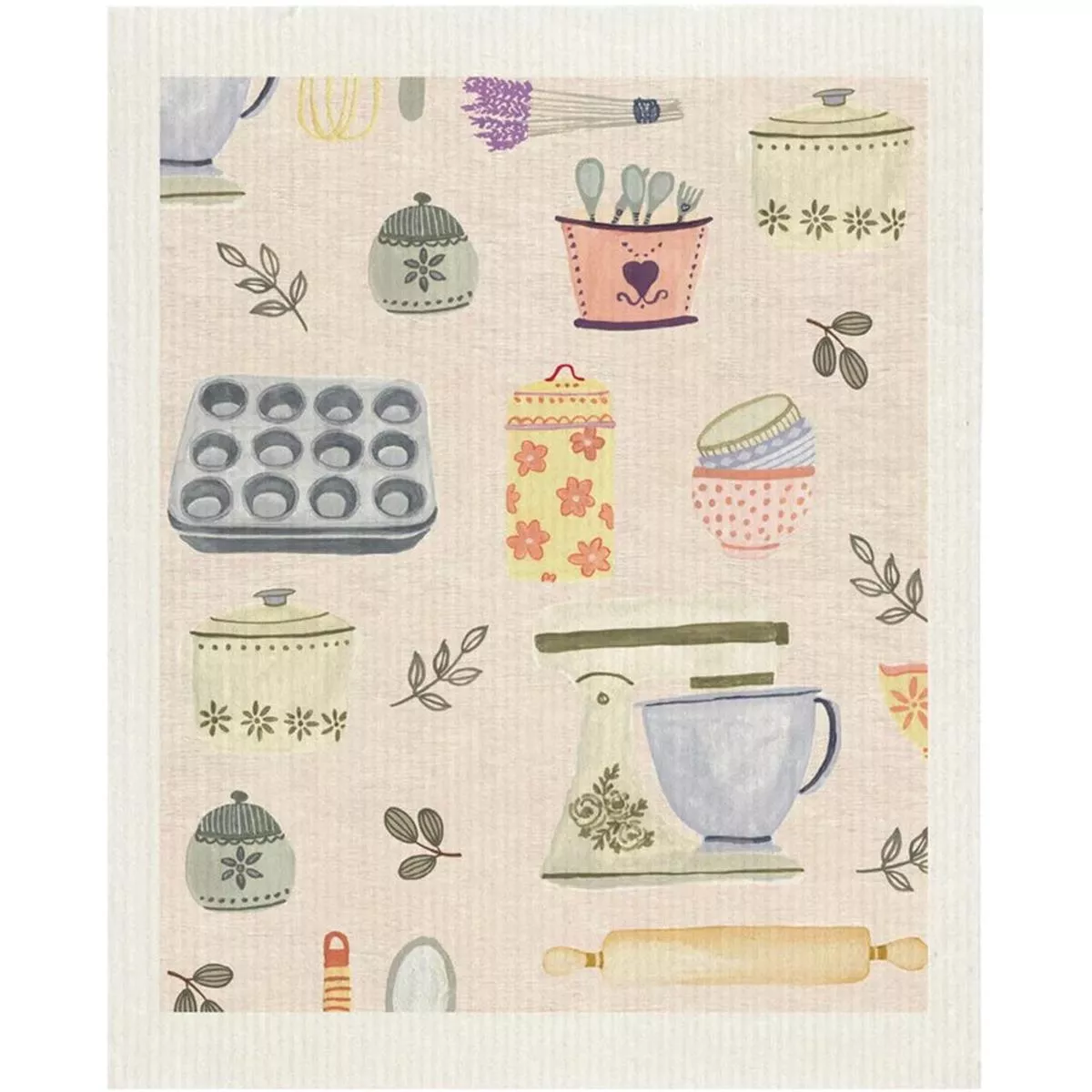 Vintage BakingSponge ClothMulti