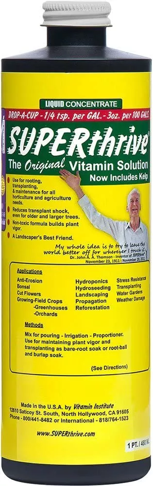 Vitamin Institute - Super Thrive - Conc. - With Vitamins and Hormones - pt.