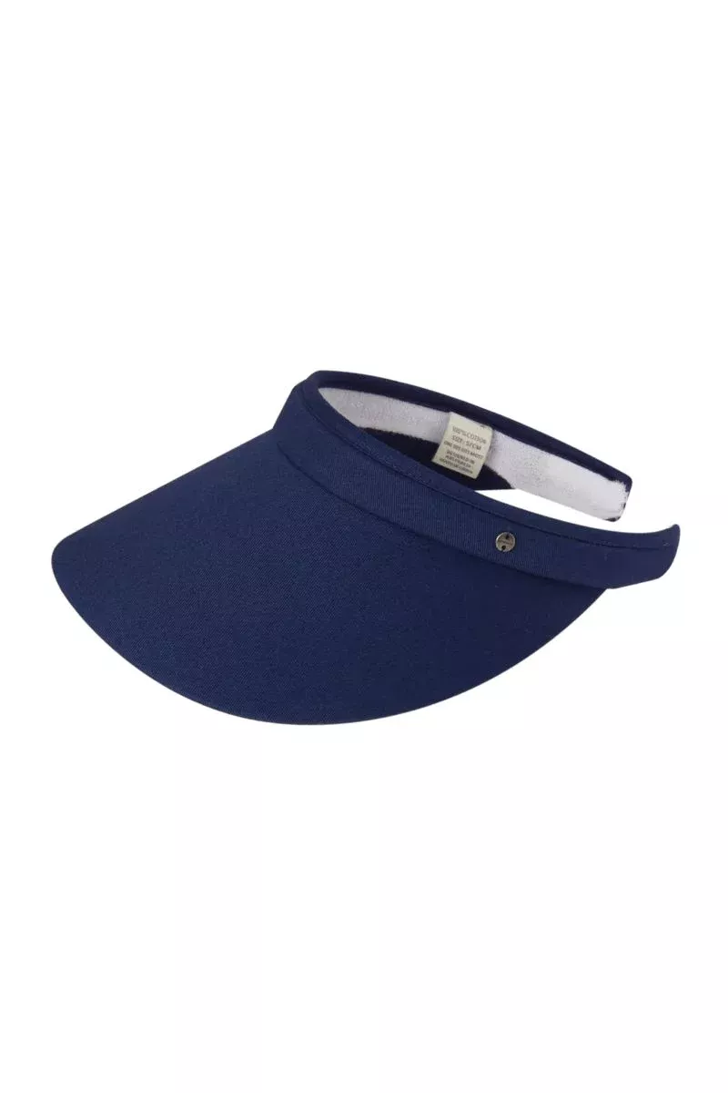 Women's Ellen Push On Visor Navy