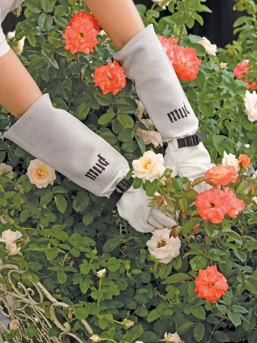 Women’s Mud Gauntlet Rose Gloves